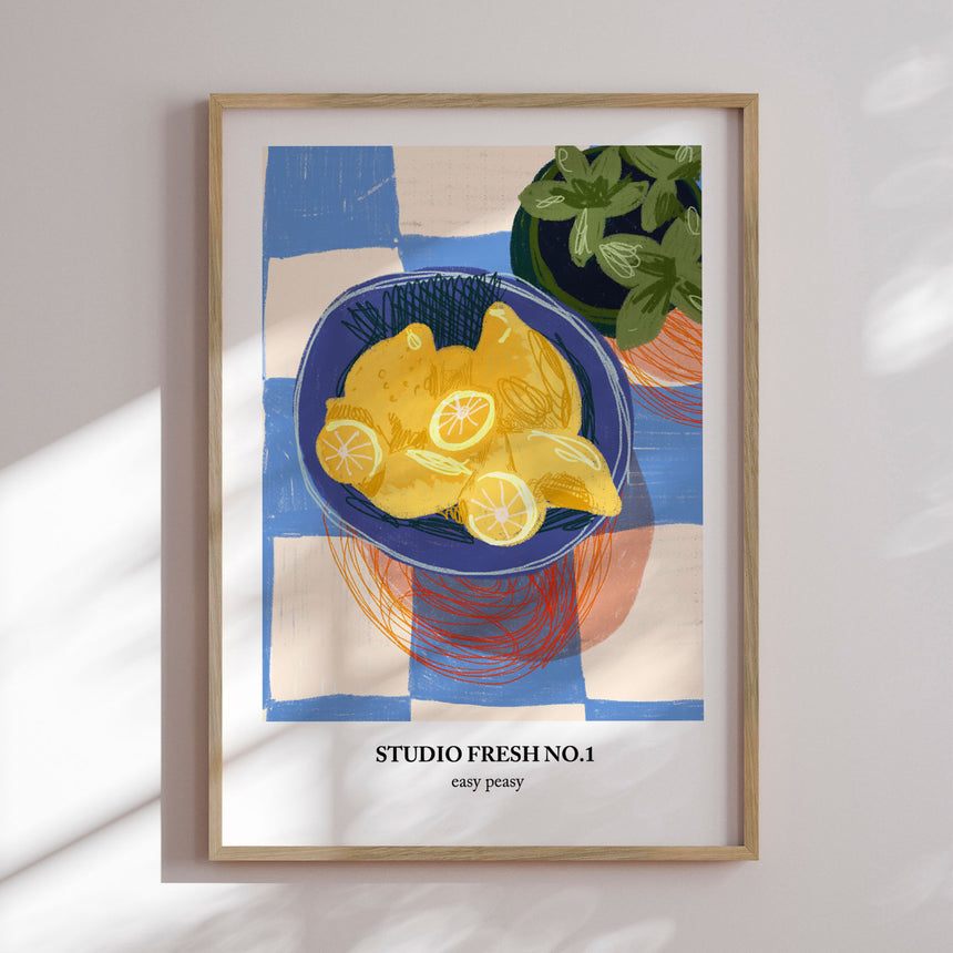 Plakat - Easy Peasy - Studio Fresh - Incado