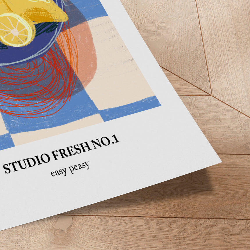 Plakat - Easy Peasy - Studio Fresh - Incado