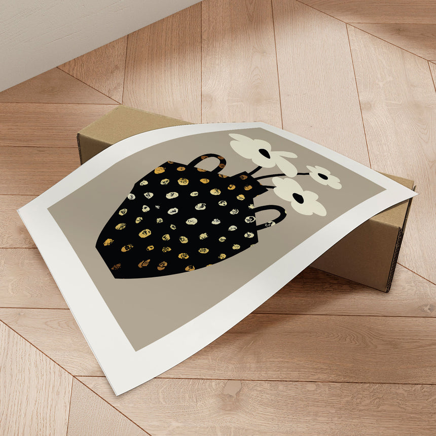 Plakat - Flower vase - Incado