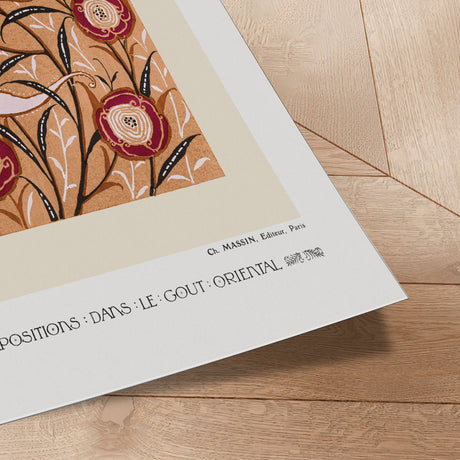 Plakat - Flower garden - Incado