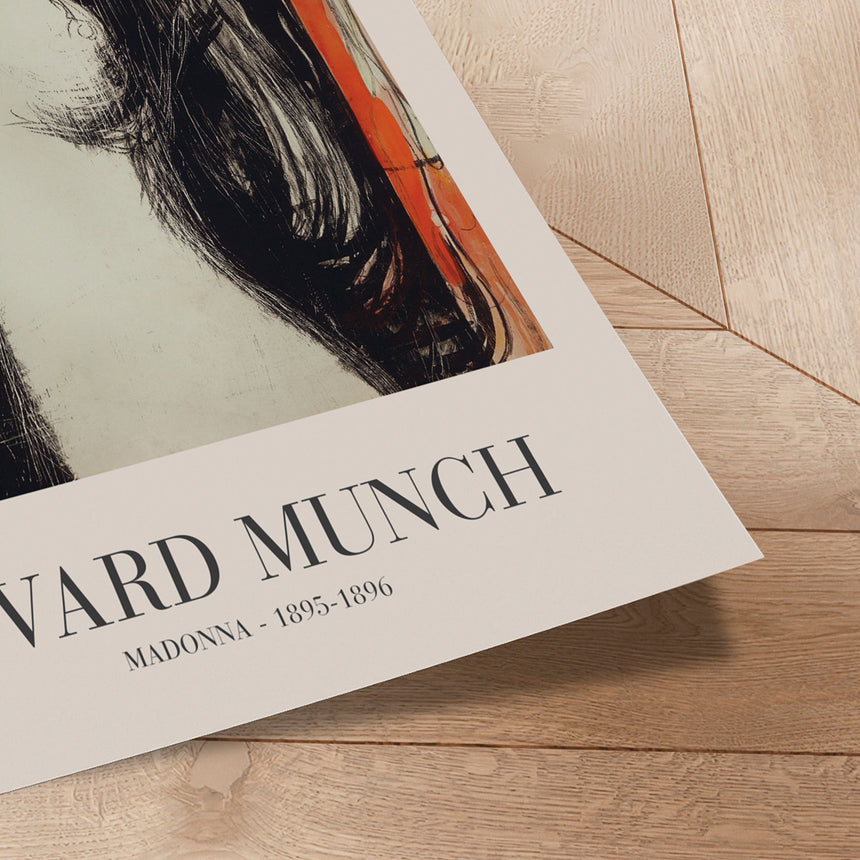 Plakat - Madonna - Edvard Munch - Incado