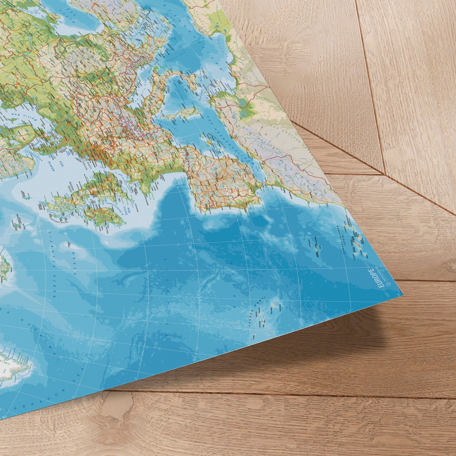 Europakort - Classic - Plakat - Incado