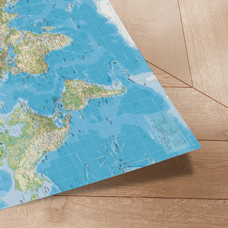 Verdenskort - Classic - Plakat - Incado