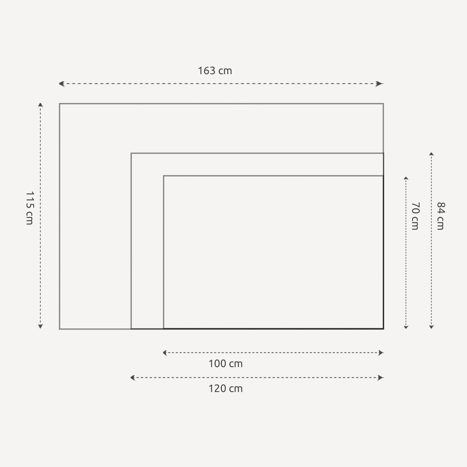 Verdenskort i sort ramme - Classic - Plakat - Incado