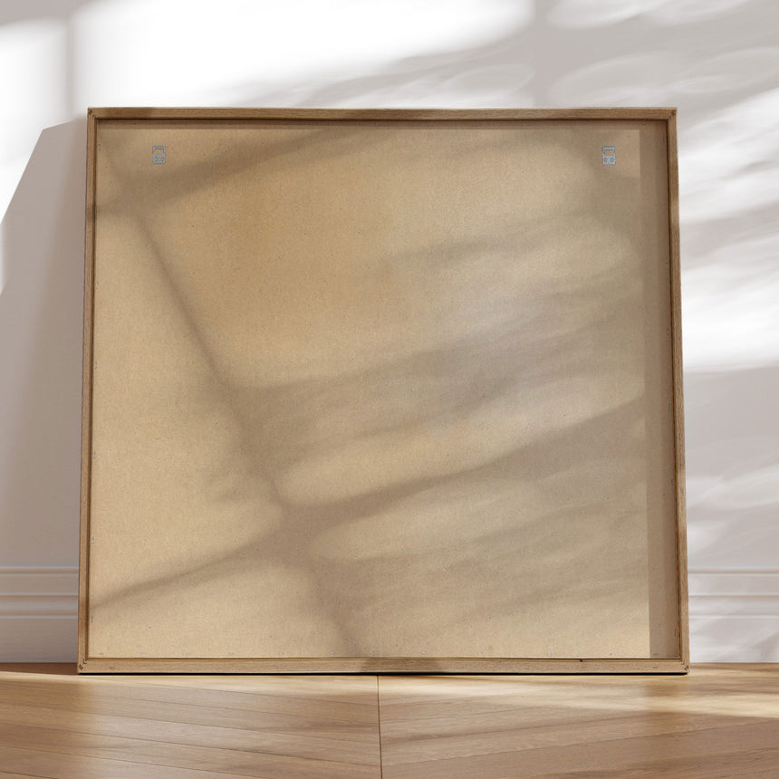 Danmarkskort i egetræsramme - Classic - Opslagstavle - Incado