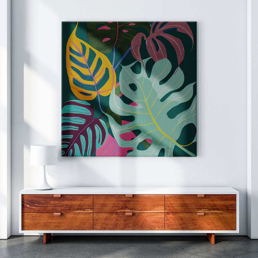 Hør lærredstryk - Just Colorful - Incado