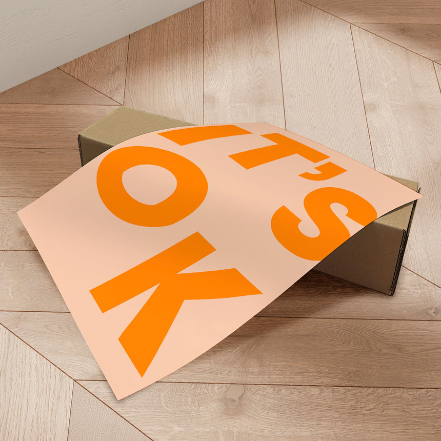 Plakat - It's OK - Incado