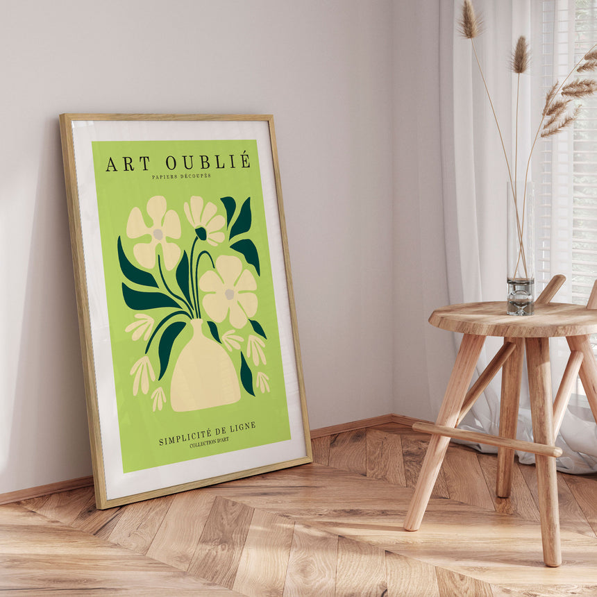 Plakat - Green Bouquet - Art Oublié - Incado