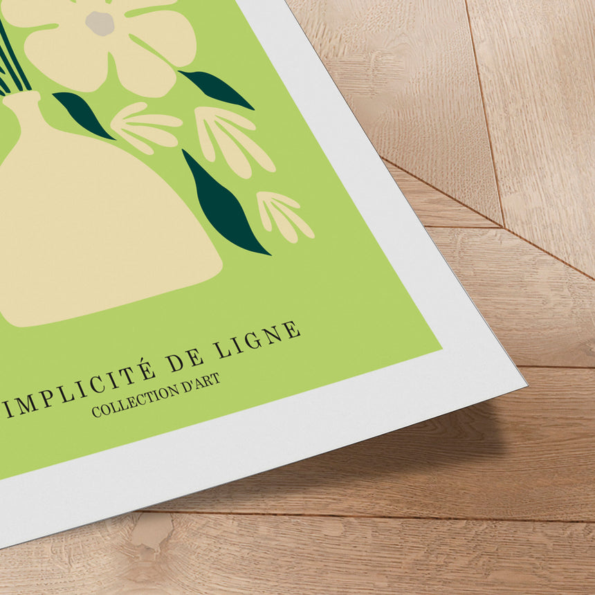 Plakat - Green Bouquet - Art Oublié - Incado