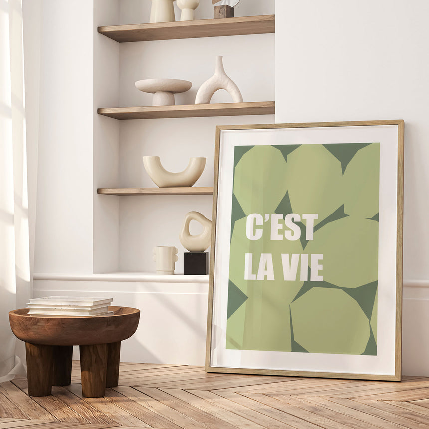 Plakat - C'est La Vie - Incado
