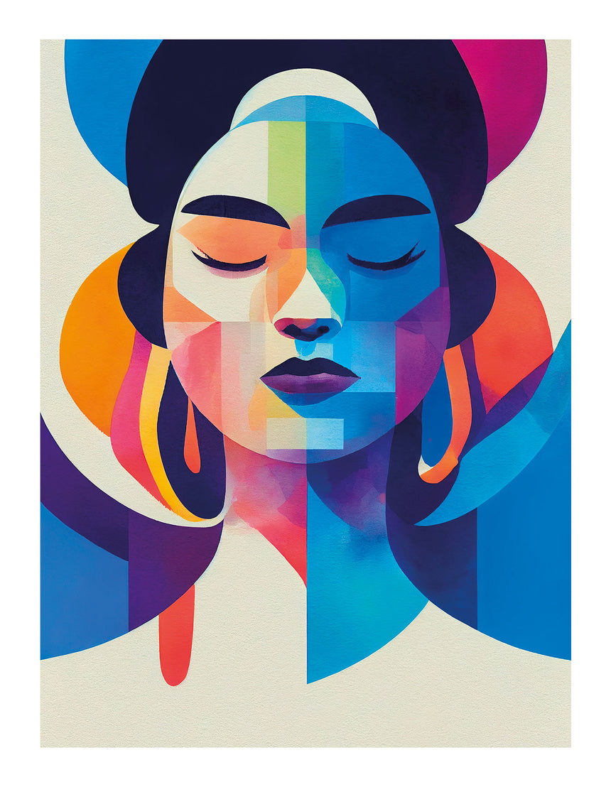 Lærredstryk - Aisha - Incado