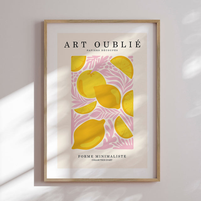 Plakat - Lemons - Art Oublié - Incado
