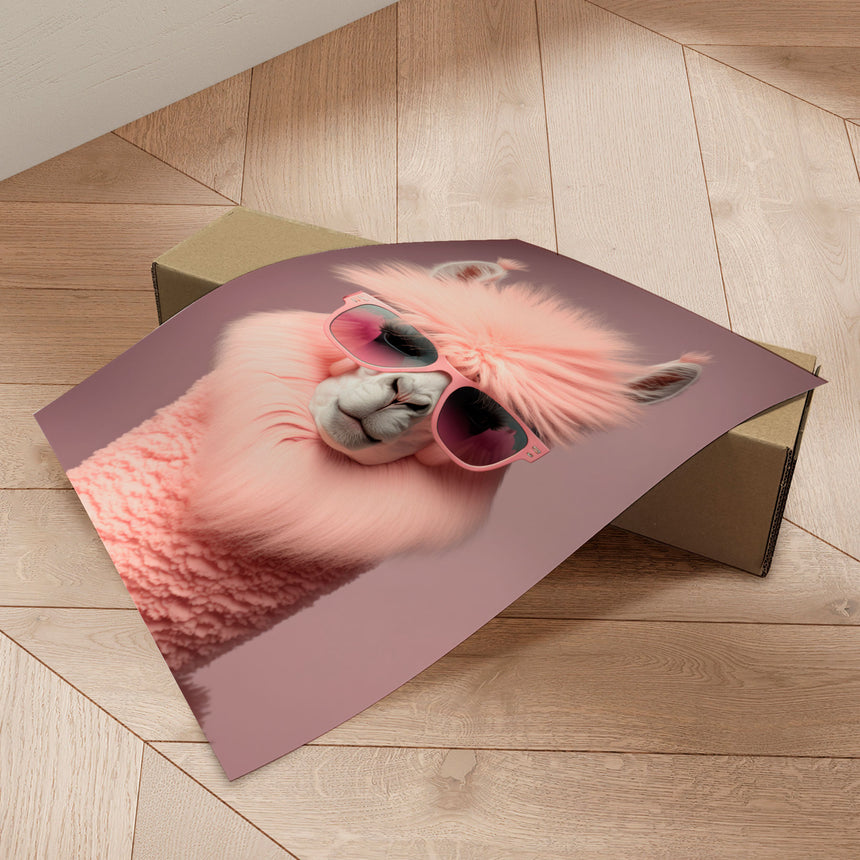 Plakat - Dejlig Lama - Incado