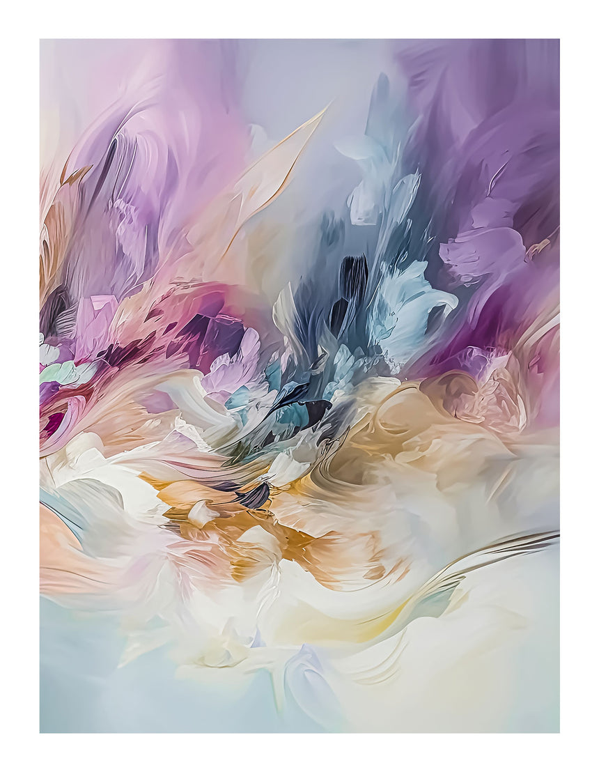 Lærredstryk - Colorful Explosion II - Incado