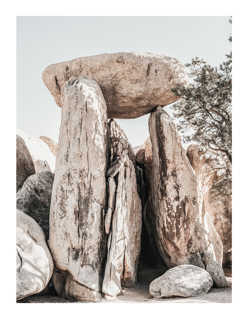 Lærredstryk - Balancing Rocks - Incado