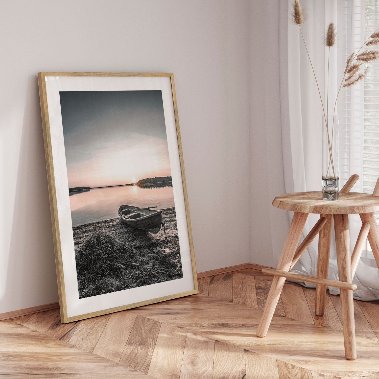 Plakat - Seaside Boat - Incado