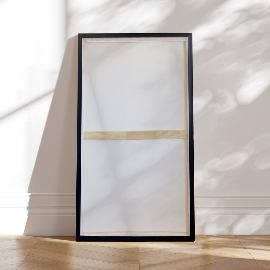 Håndlavet maleri med ramme - Time to Go - Mixed media - Incado