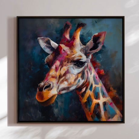 Håndlavet maleri med ramme - Mumbaj - Mixed media - Incado