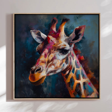 Håndlavet maleri med ramme - Mumbaj - Mixed media - Incado