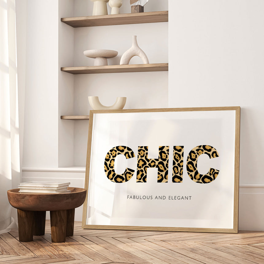 Plakat - Chic - Incado