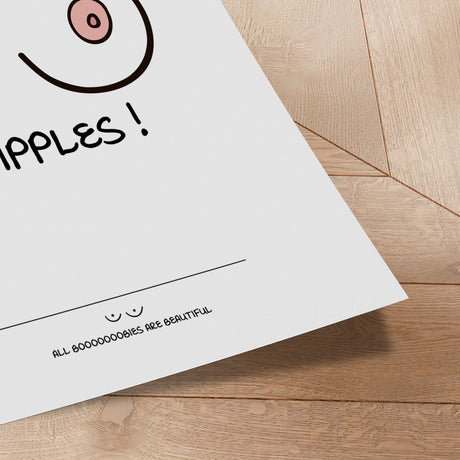 Plakat - Free The Nipples - Studio Fresh - Incado