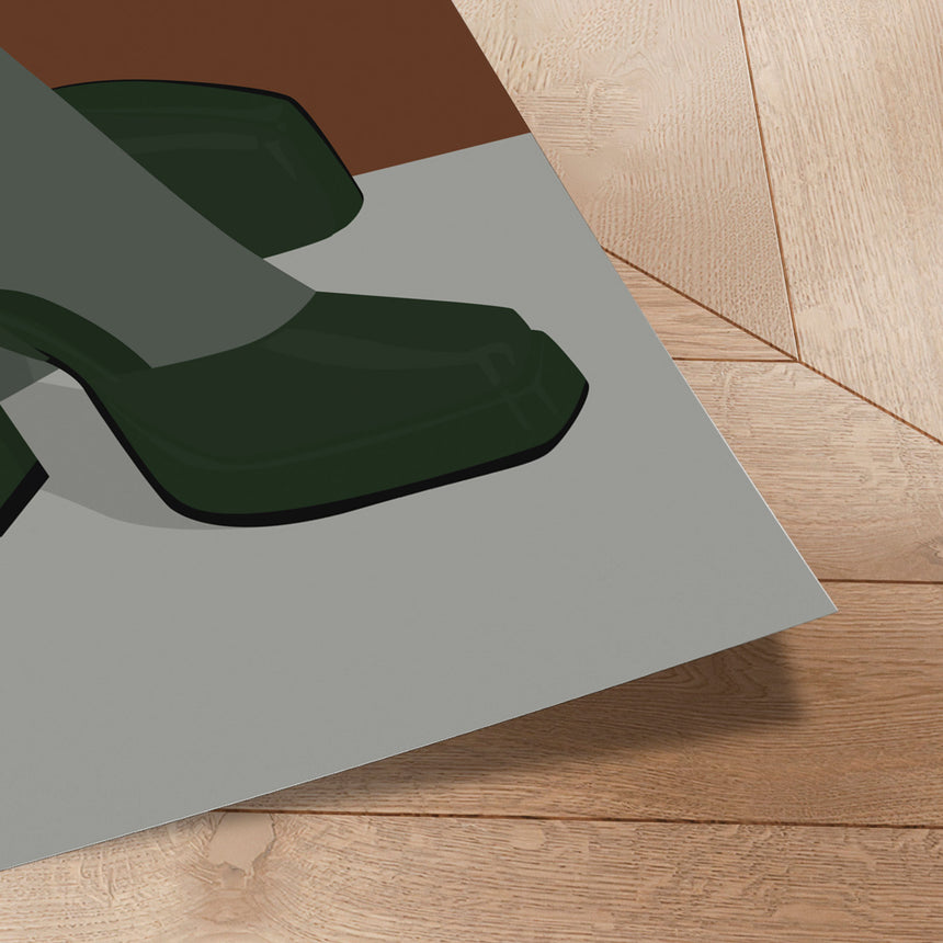 Plakat - New Shoes - Studio Fresh - Incado