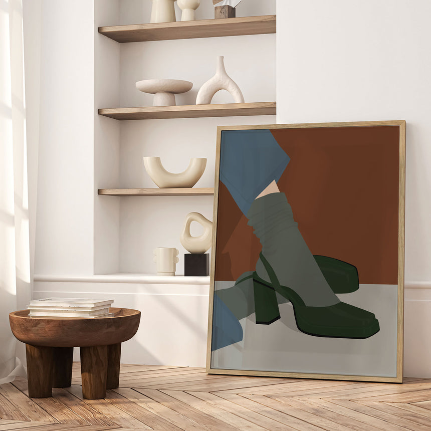 Plakat - New Shoes - Studio Fresh - Incado