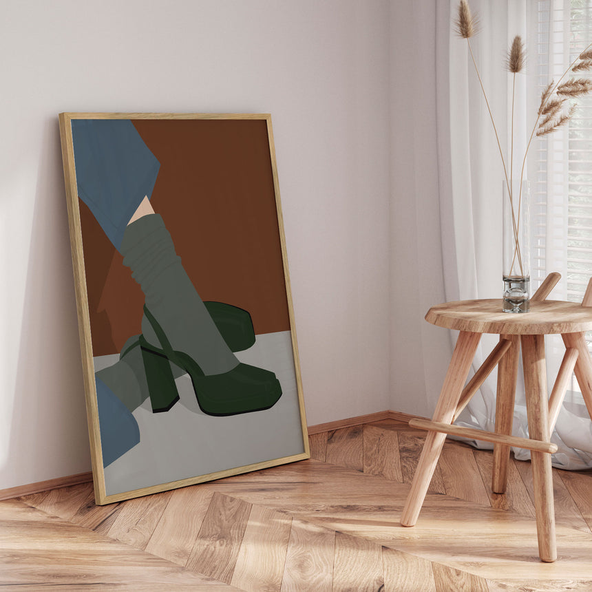 Plakat - New Shoes - Studio Fresh - Incado