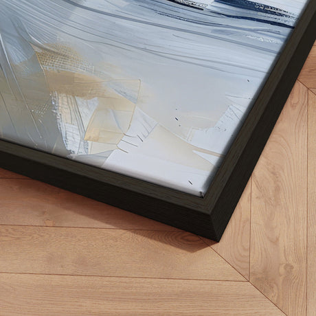 Håndlavet maleri med ramme - Midnight Whispers - Mixed media - Incado