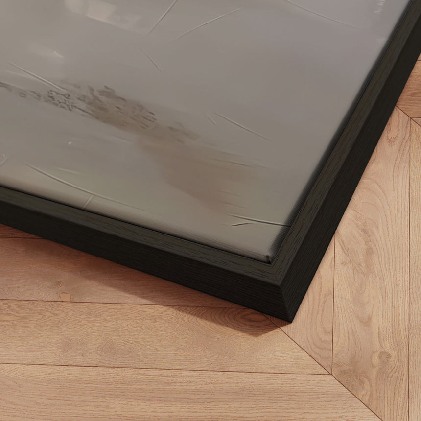 Håndlavet maleri med ramme - Shades of Silence II - Mixed media - Incado