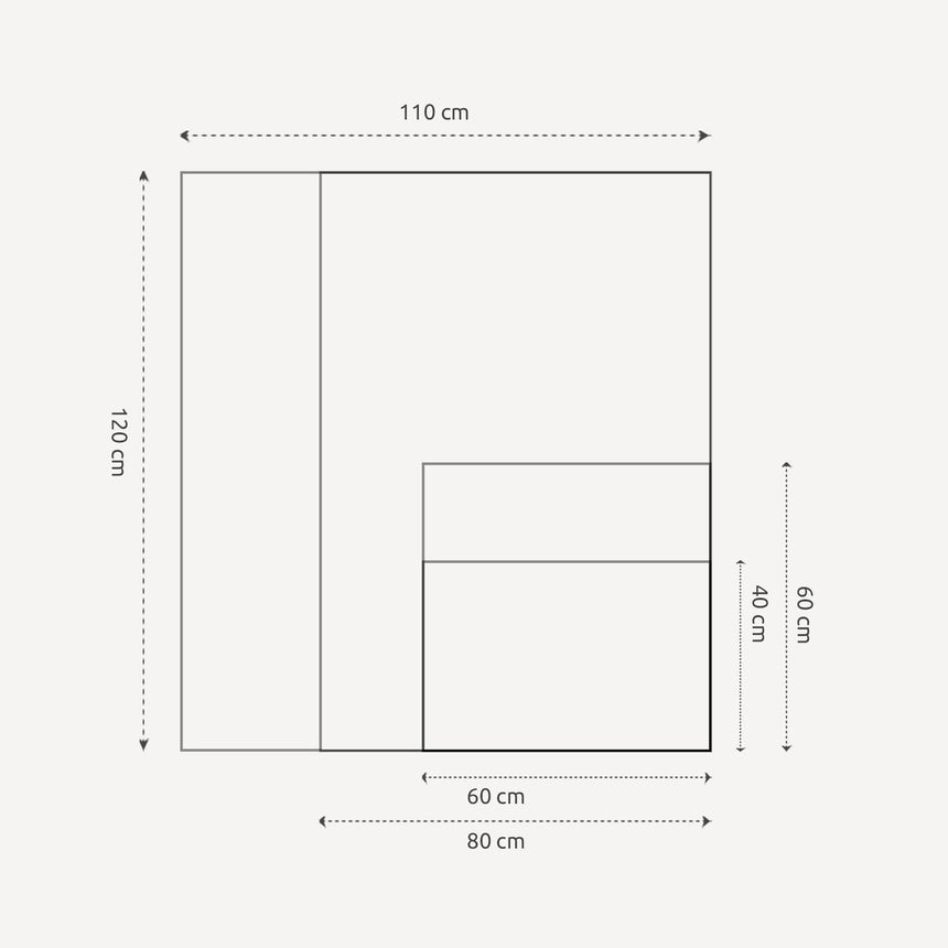 Opslagstavle med egetræsramme - Sunshine Bliss - Incado