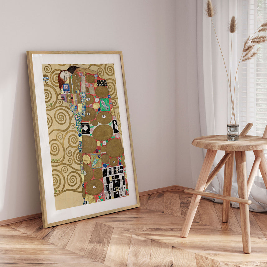 Plakat - Fulfillment - Gustav Klimt - Incado