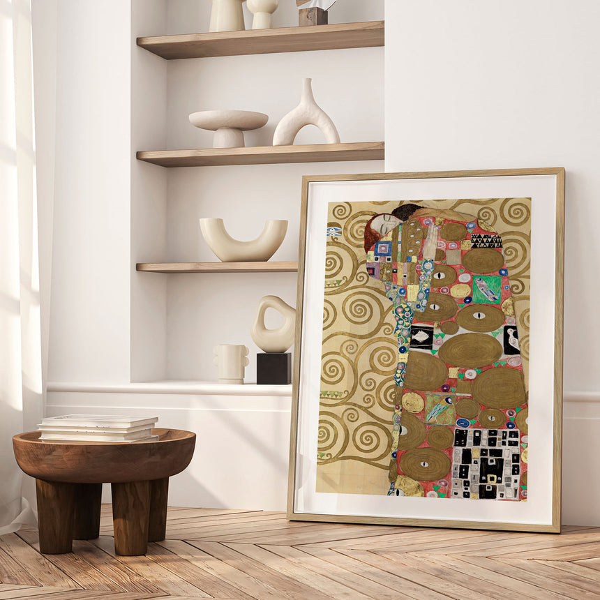 Plakat - Fulfillment - Gustav Klimt - Incado