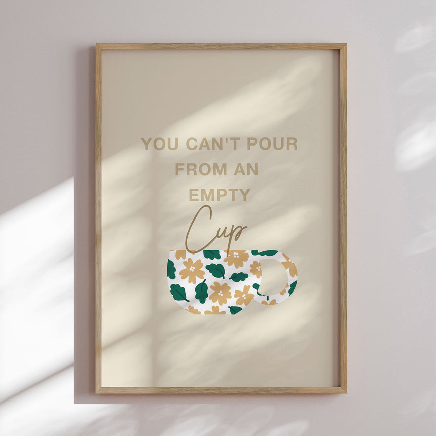 Plakat - Refill Your Cup - Studio Fresh - Incado