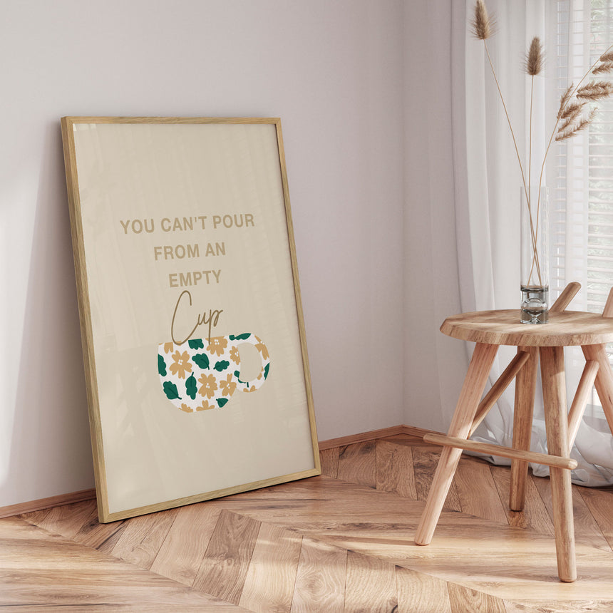 Plakat - Refill Your Cup - Studio Fresh - Incado