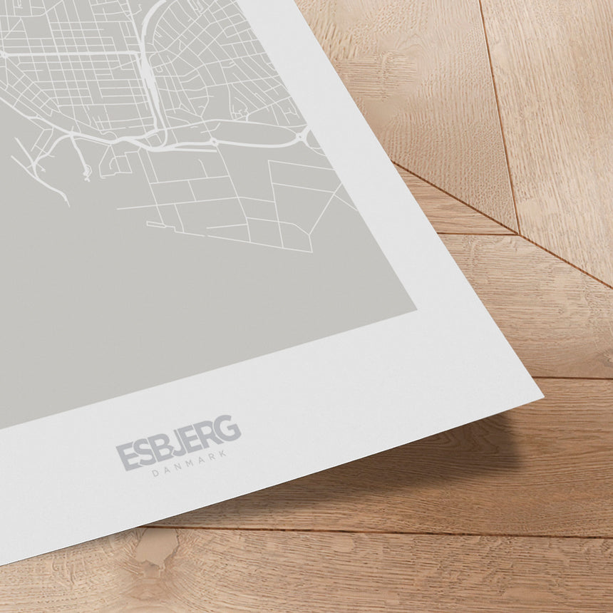 Plakat - Esbjerg Blueprint - Incado