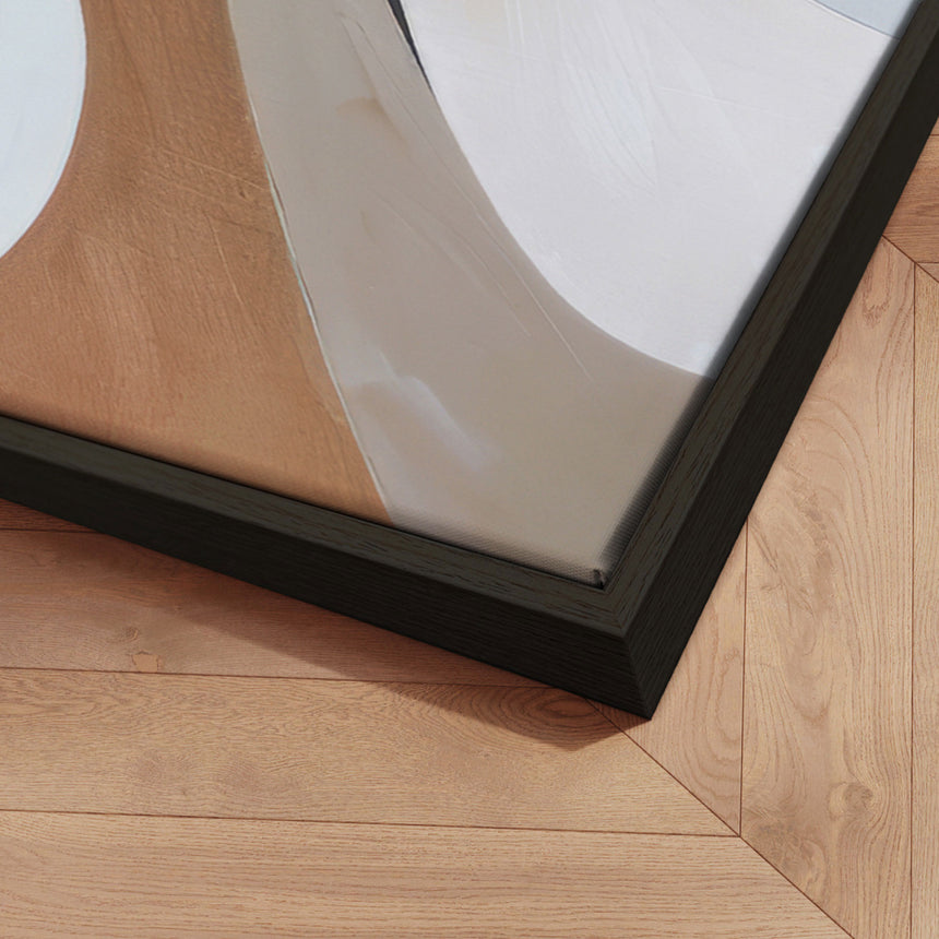 Håndlavet maleri med ramme - Mystic Motion - Mixed media - Incado