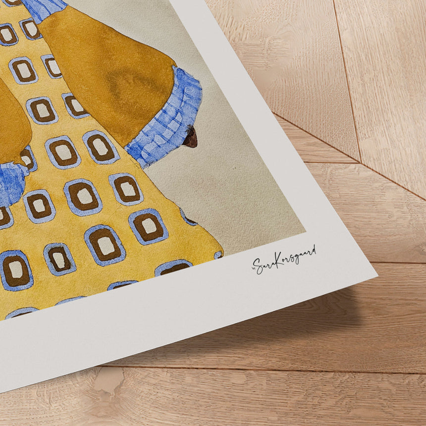 Plakat - Ultra Ultramarine - Sara Korsgaard - Incado