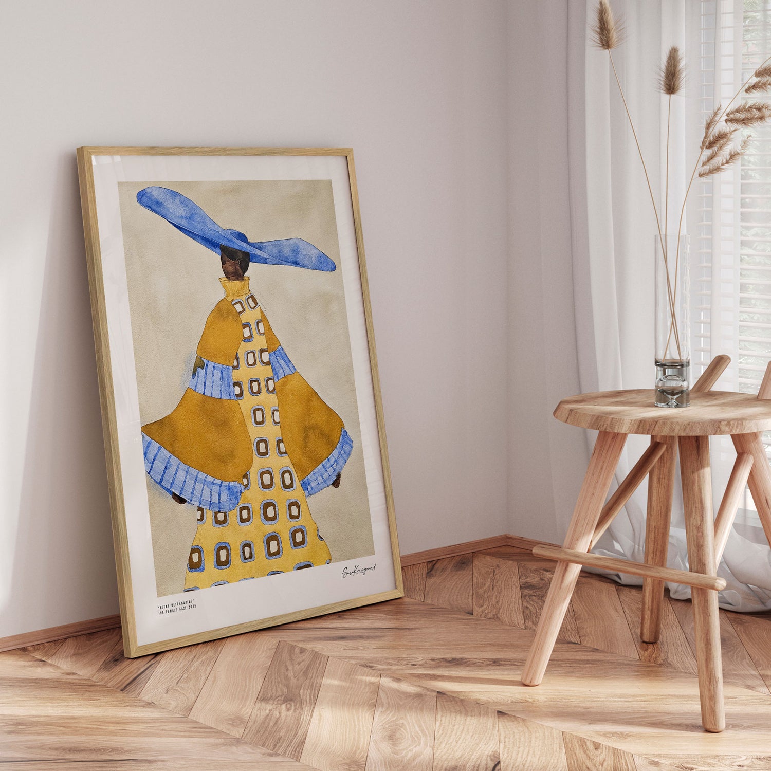 Plakat - Ultra Ultramarine - Sara Korsgaard - Incado