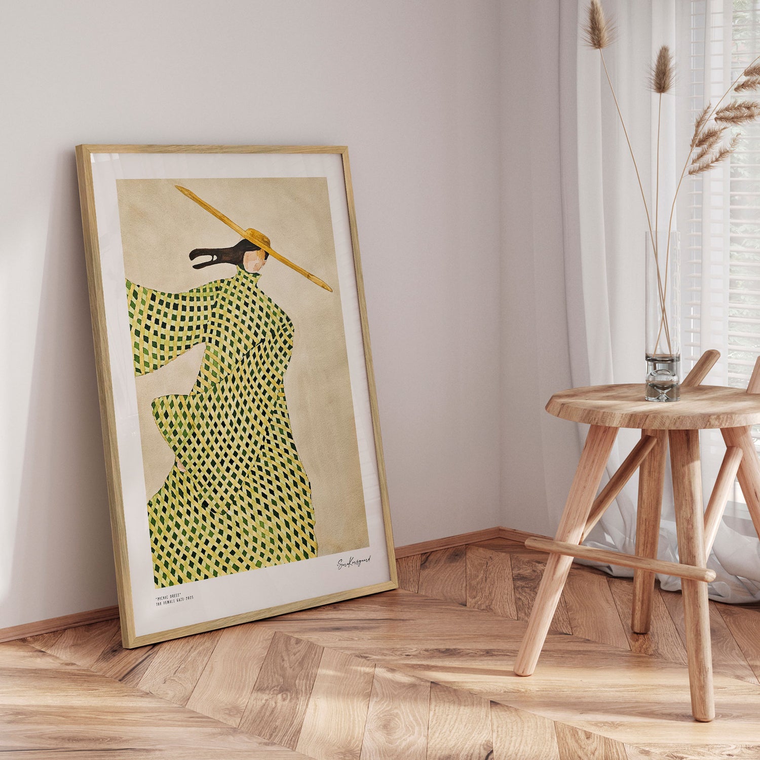 Plakat - Picnic Dress - Sara Korsgaard - Incado