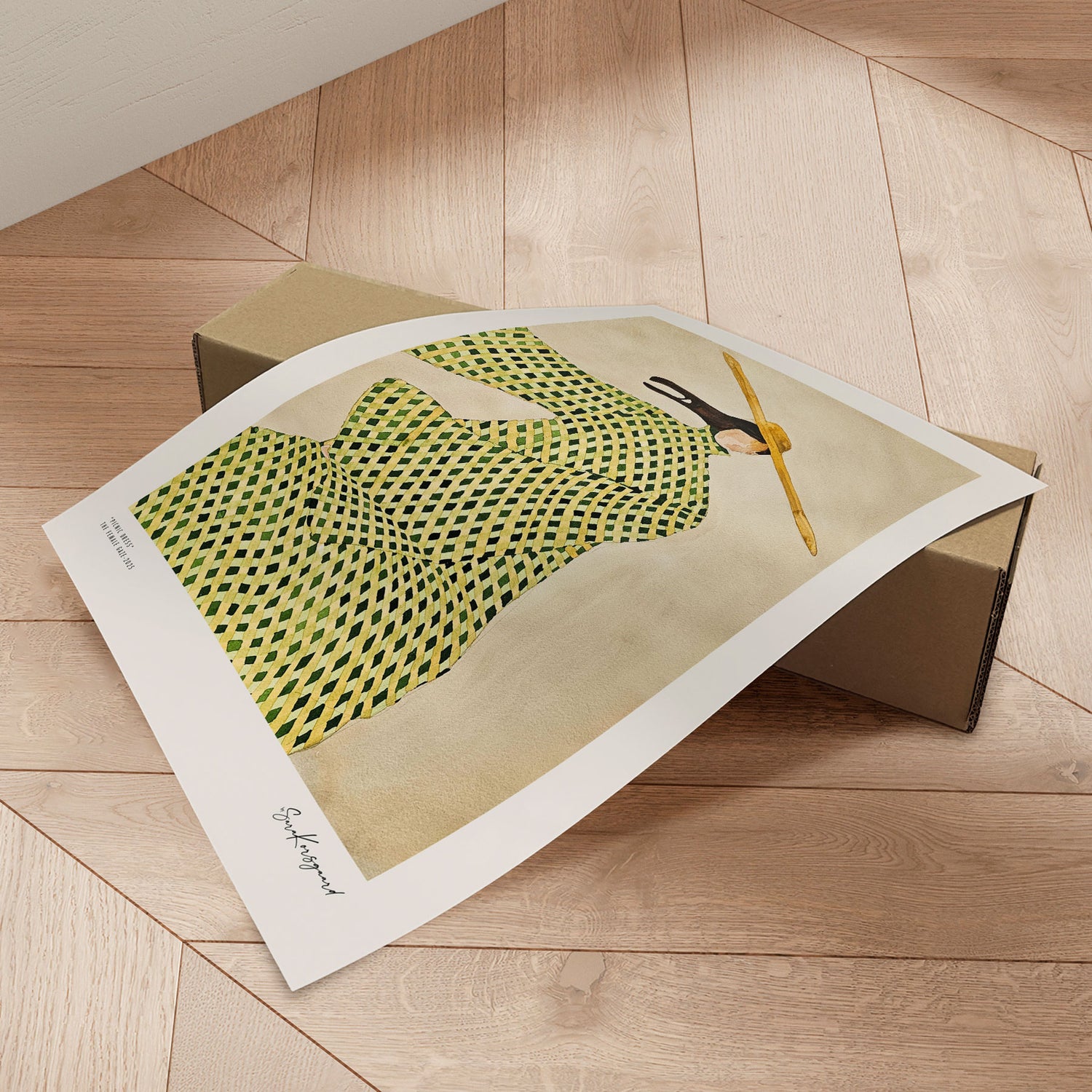 Plakat - Picnic Dress - Sara Korsgaard - Incado