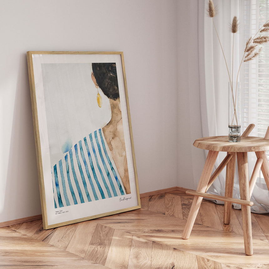 Plakat - Warm Skin - Sara Korsgaard - Incado