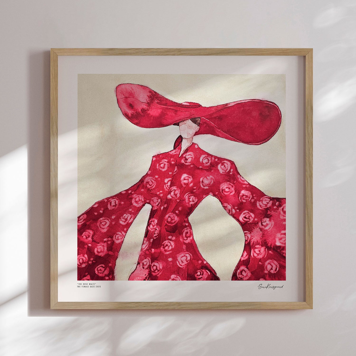 Plakat - The Rose Waltz - Sara Korsgaard - Incado