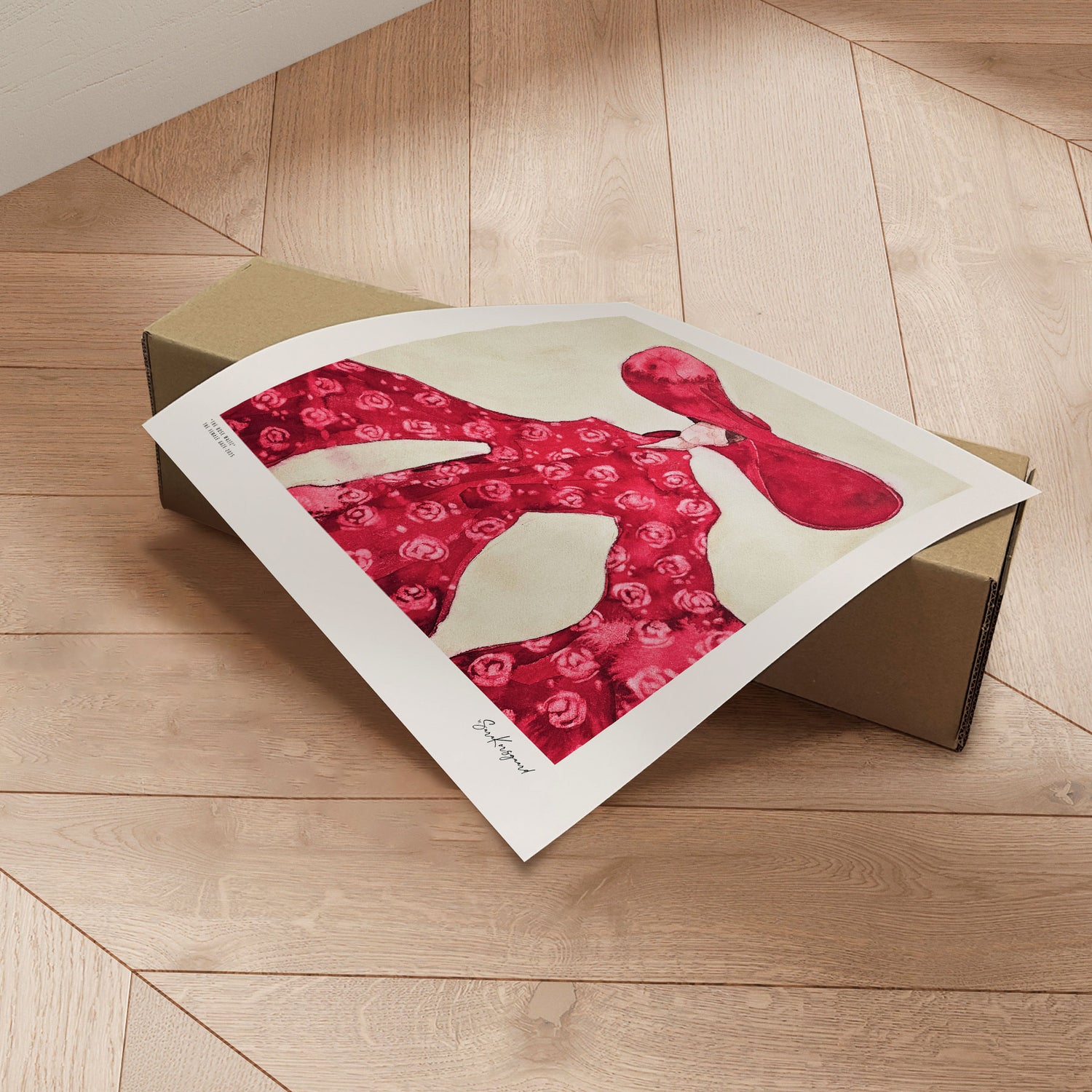 Plakat - The Rose Waltz - Sara Korsgaard - Incado