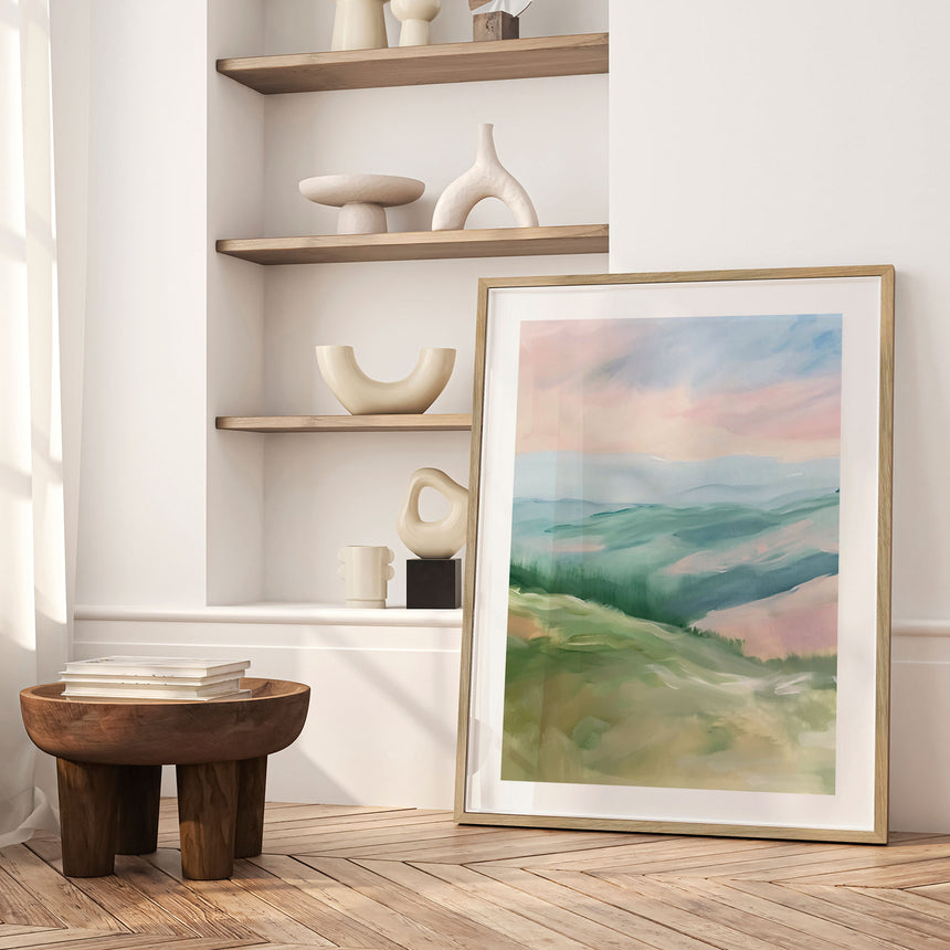 Plakat - Gentle Valley - Incado