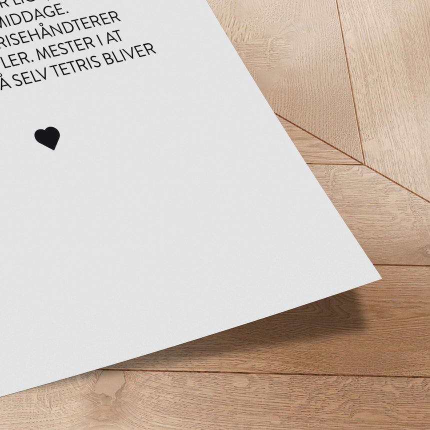 Plakat - Min Mor - Incado