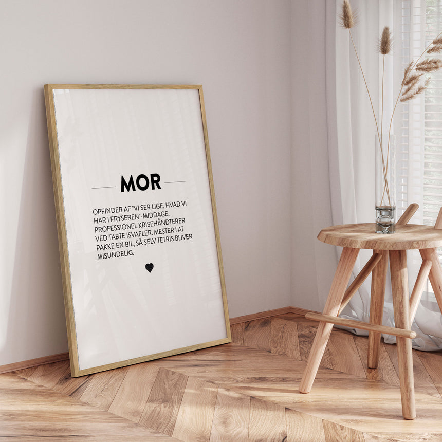 Plakat - Min Mor - Incado