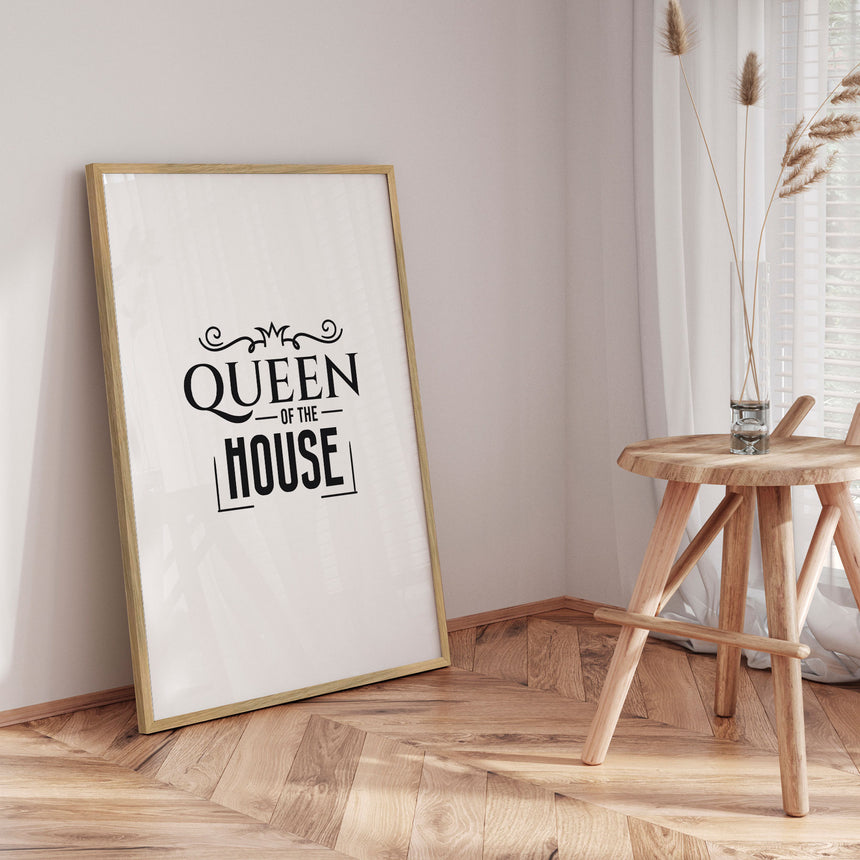 Plakat - Queen of the House - Incado