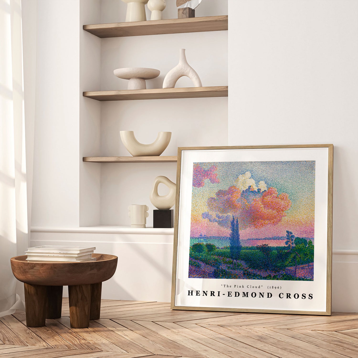 Plakat - The Pink Cloud - Henri-Edmond Cross - Incado