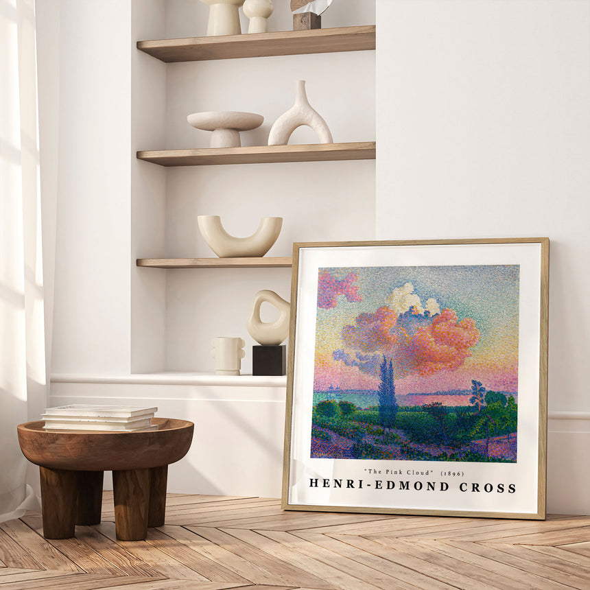 Plakat - The Pink Cloud - Henri-Edmond Cross - Incado